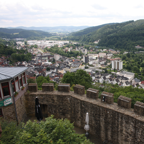 Ausblick Bergfried