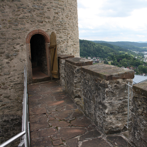 Eingang Bergfried