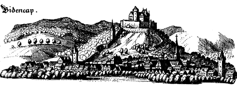 Biedenkopf um 1645